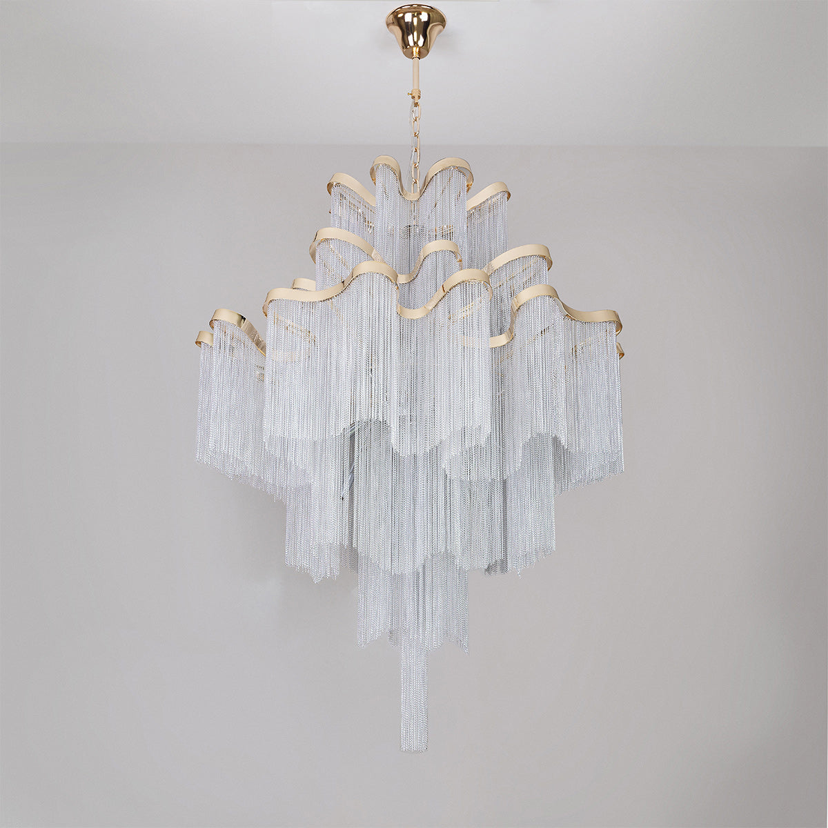 Singapore Luxury Chain Tassel Chandelier