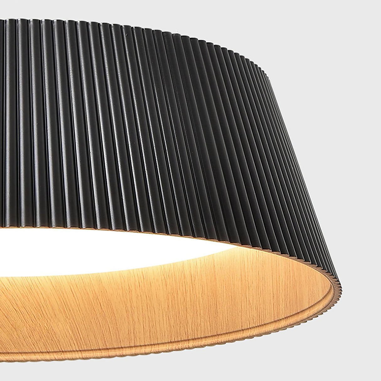 Modern Ribbed Ceiling Light