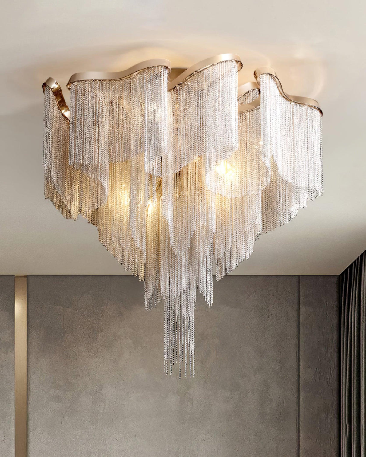 Modern Tassel Ceiling Lamp