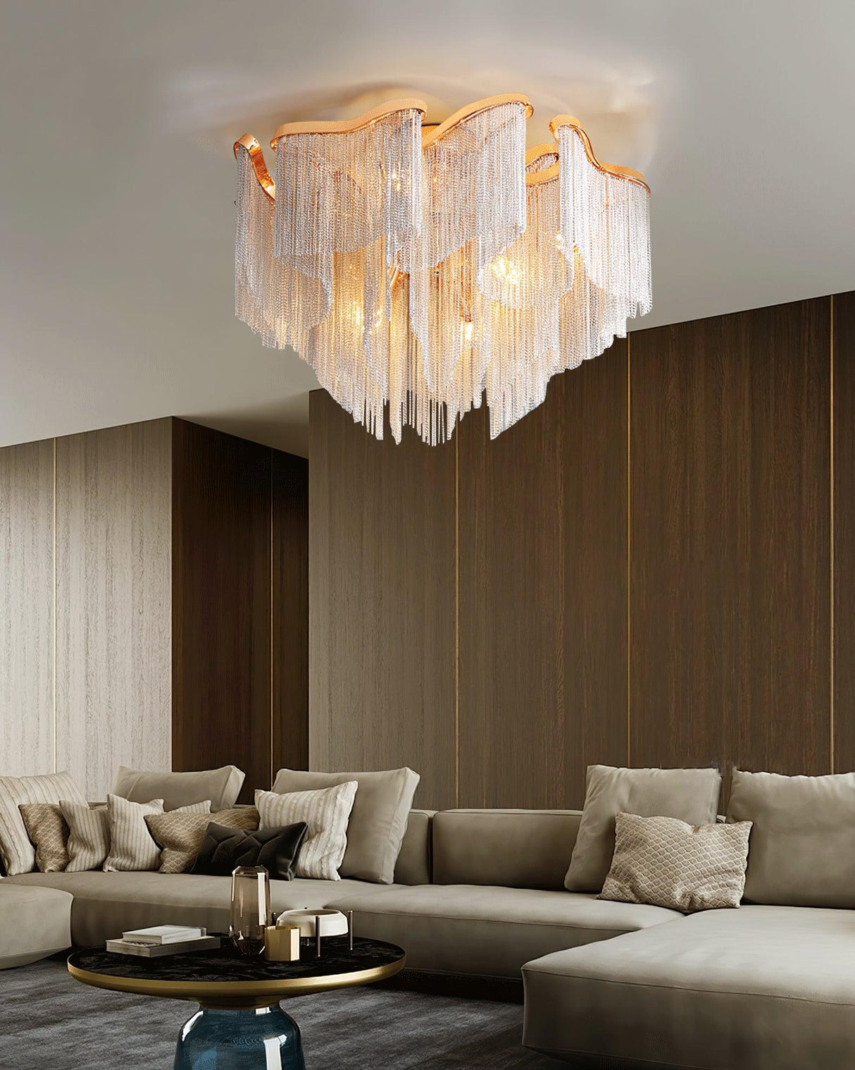 Modern Tassel Ceiling Lamp