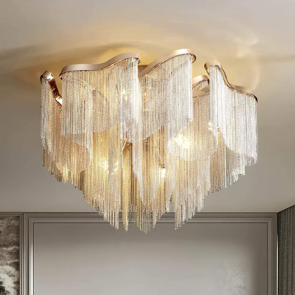 Modern Tassel Ceiling Lamp