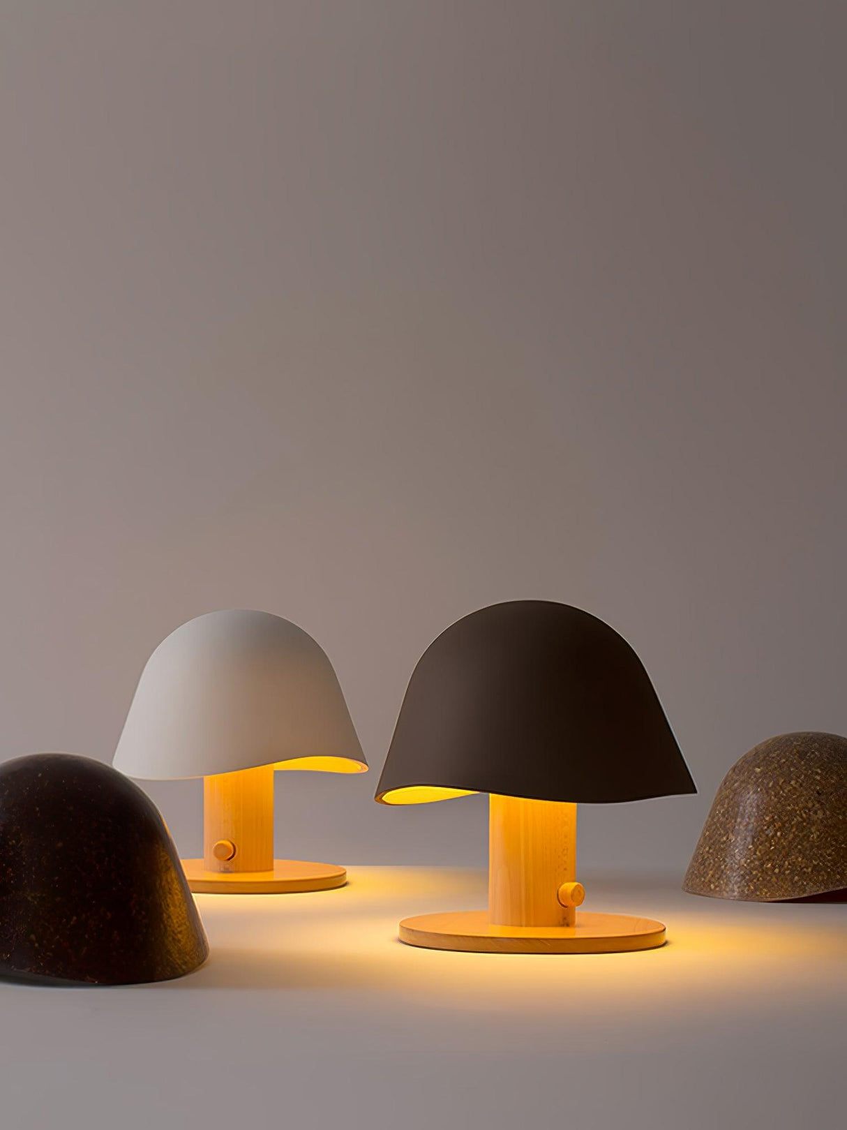 Mushroom Inspired Table Lamp