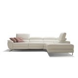 Bellini Modern Living Natalia Right Hand Facing WHITE - CHIC 10 Natalia