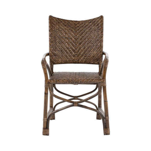 NovaSolo Wickerworks Countess Chair, Rustic - (Set of 2) CR49
