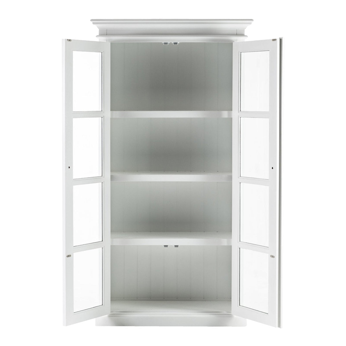 NovaSolo Halifax Double Vitrine White CA595