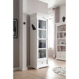 NovaSolo Provence Glass Cabinet White CA606