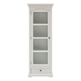 NovaSolo Provence Glass Cabinet White CA606