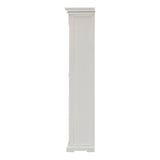 NovaSolo Provence Glass Cabinet White CA606