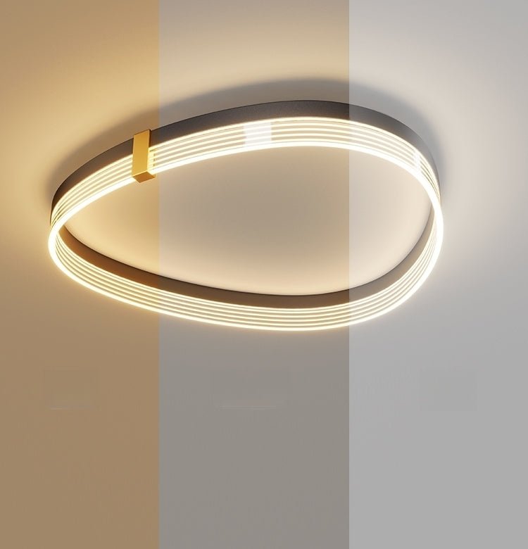 Luxury LED Ceiling Lamp in a Minimalist Style for Bedroom, Dining Room