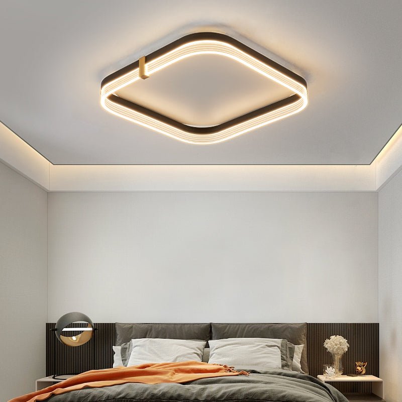 Creative LED Ceiling Lamp in a Minimalist Style for Bedroom, Dining Room