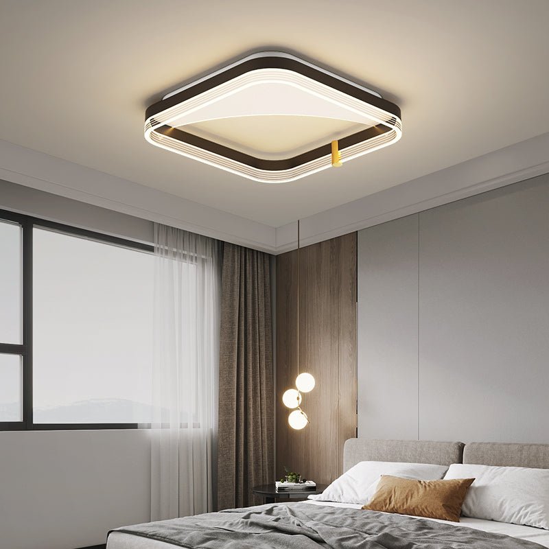 Creative LED Ceiling Lamp in a Minimalist Style for Bedroom, Dining Room