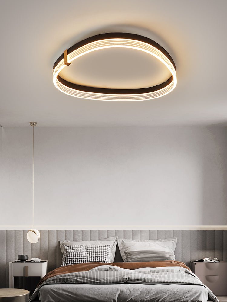 Luxury LED Ceiling Lamp in a Minimalist Style for Bedroom, Dining Room