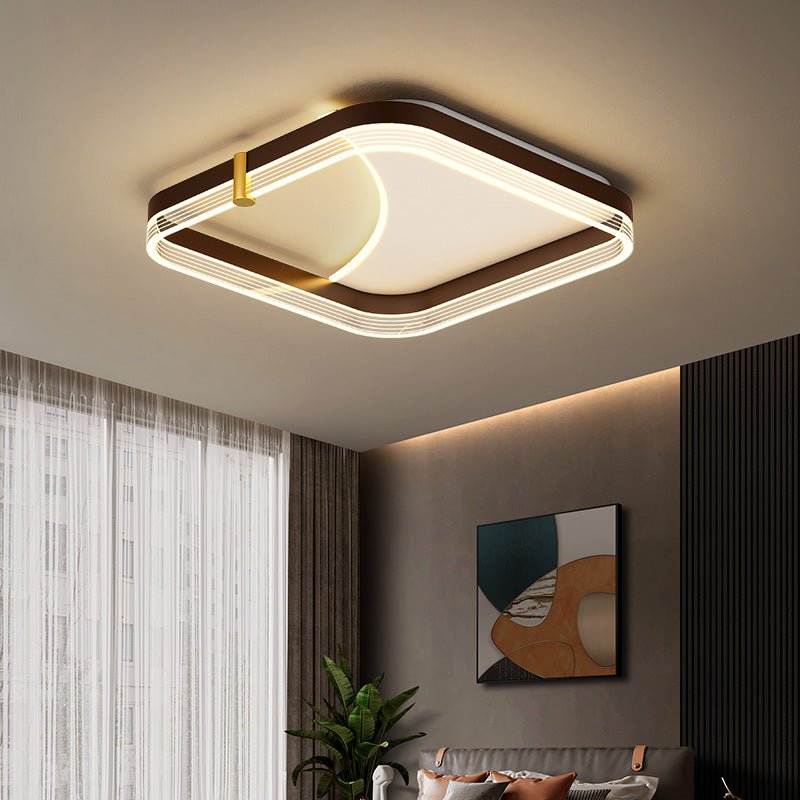 Creative LED Ceiling Lamp in a Minimalist Style for Bedroom, Dining Room