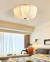 Orchid Fabric Ceiling Lamp