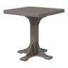 LuxCraft 41" Dining Height Poly Square Table