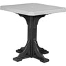 LuxCraft 41" Bar Height Poly Square Table