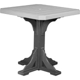 LuxCraft 41" Bar Height Poly Square Table