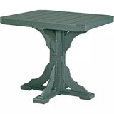 LuxCraft 41" Counter Height Poly Square Table