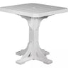 LuxCraft 41" Bar Height Poly Square Table