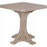 LuxCraft 41" Bar Height Poly Square Table