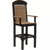 LuxCraft Bar Height Poly Captain Chair