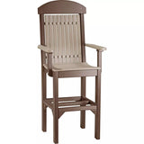 LuxCraft Bar Height Poly Captain Chair