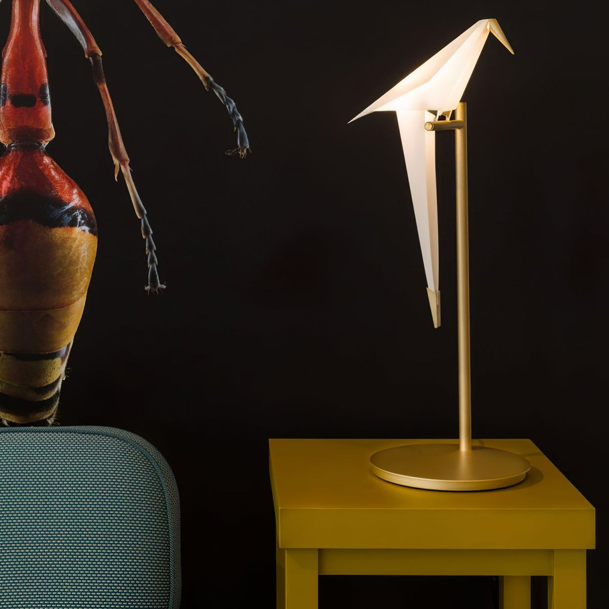 Paper Crane Bird Table lamp