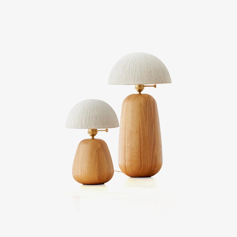 Percy Oak Table Lamp