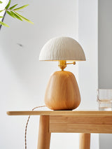 Percy Oak Table Lamp