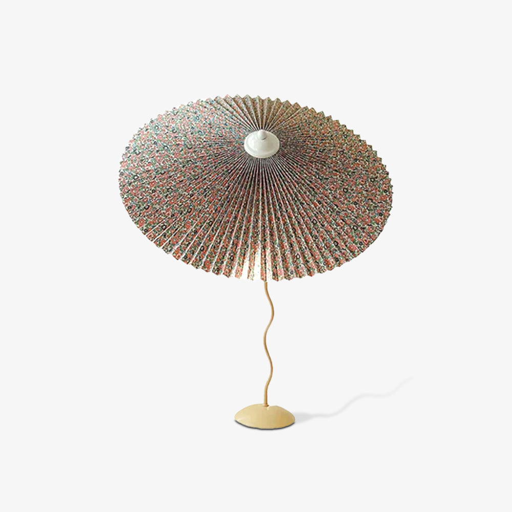 Pleated Hat Table Lamp