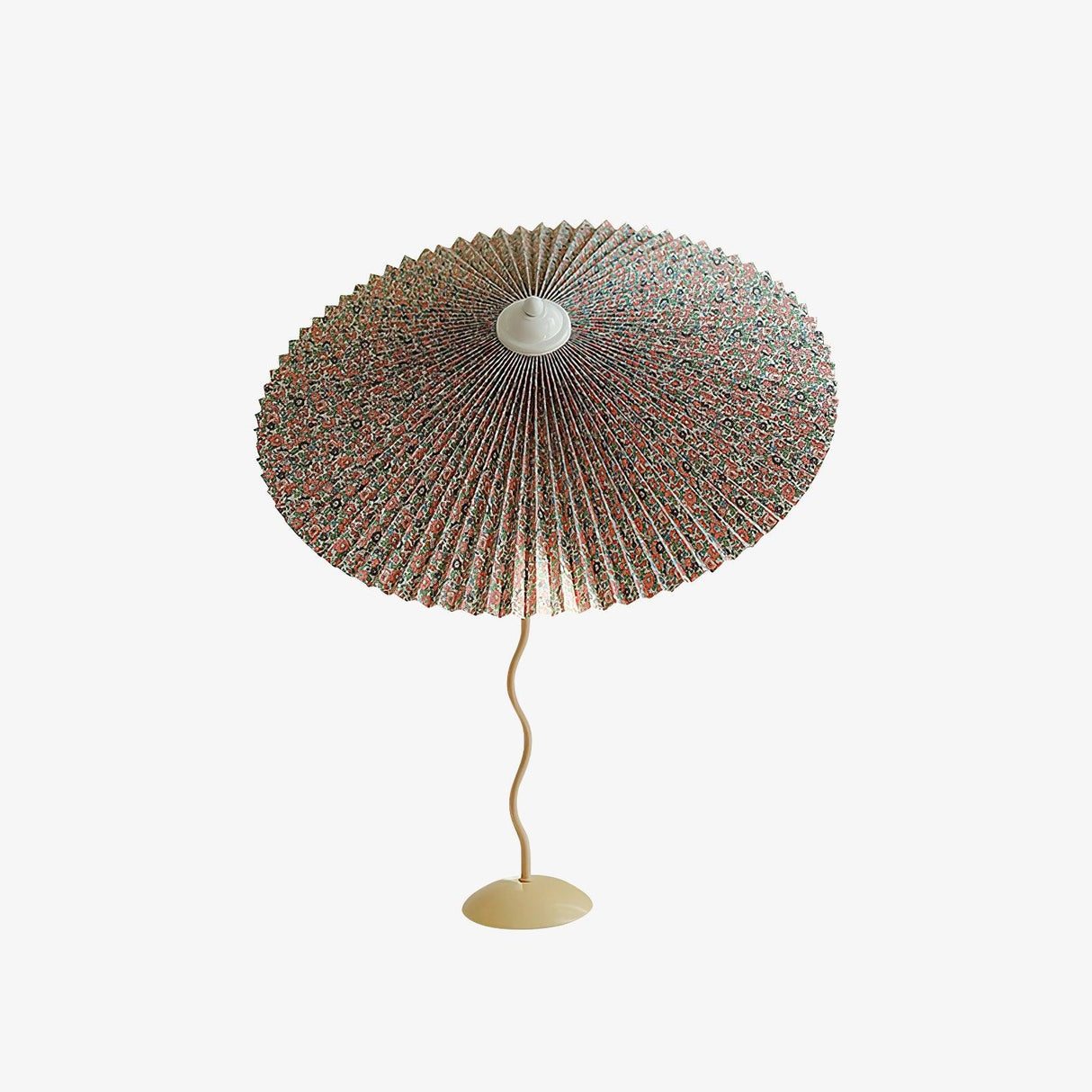 Pleated Hat Table Lamp