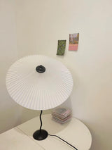 Pleated Hat Table Lamp