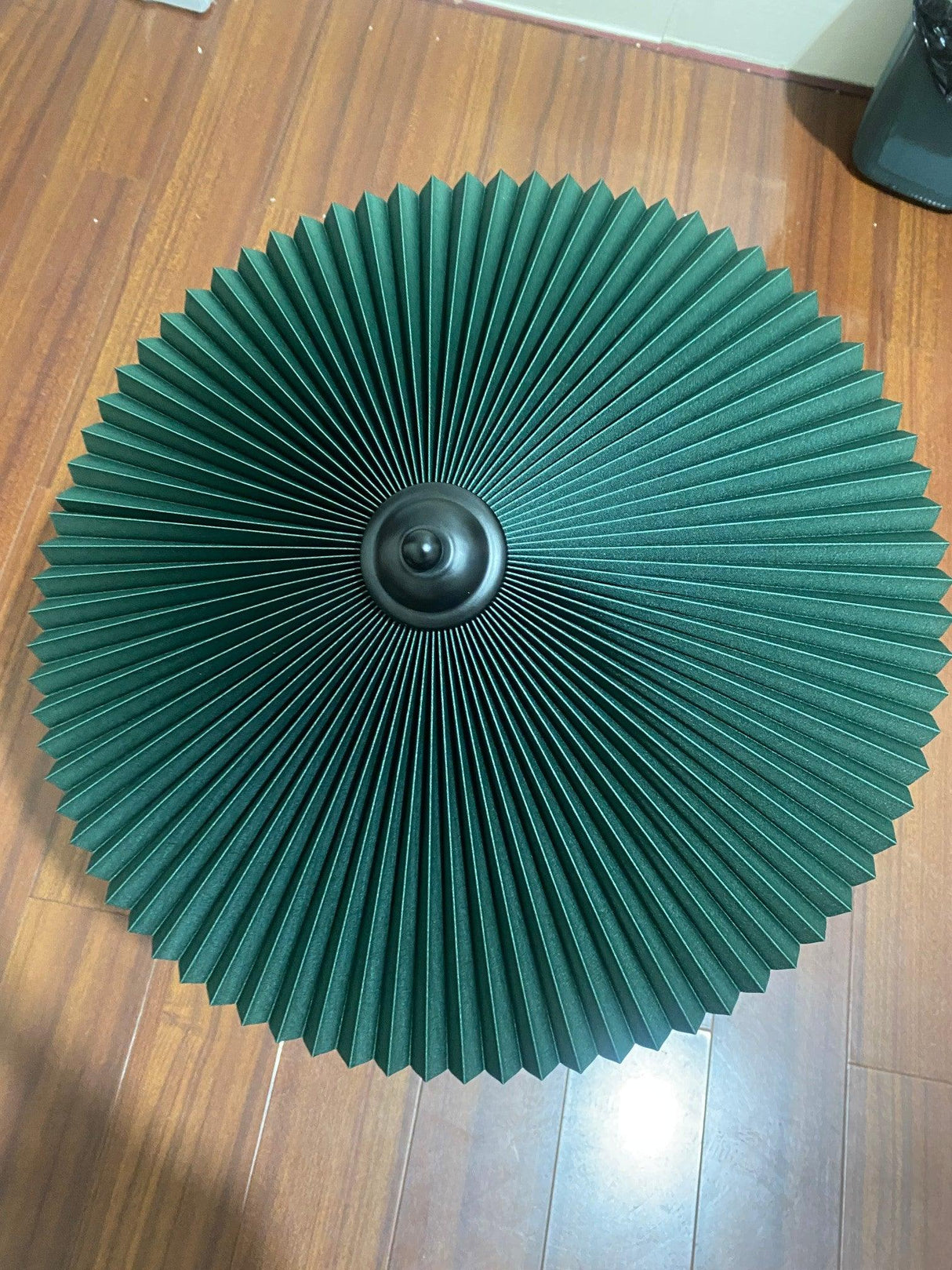 Pleated Hat Table Lamp