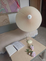 Pleated Hat Table Lamp