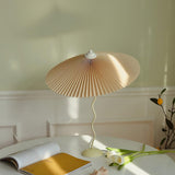 Pleated Hat Table Lamp