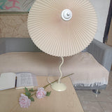 Pleated Hat Table Lamp