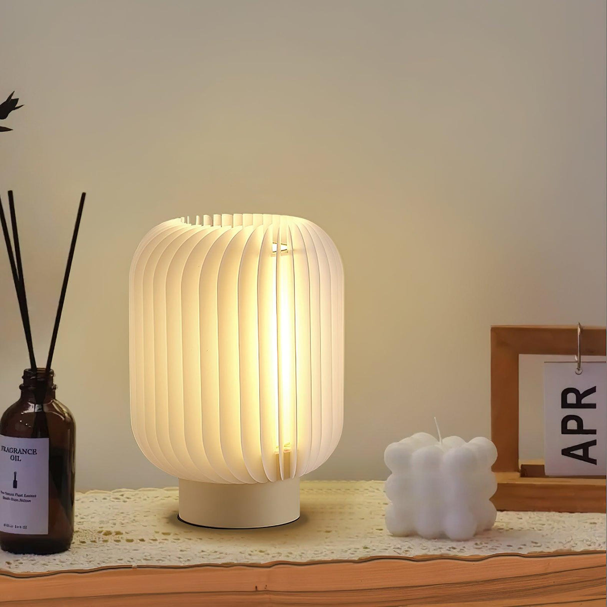 Pleated Table Lamp