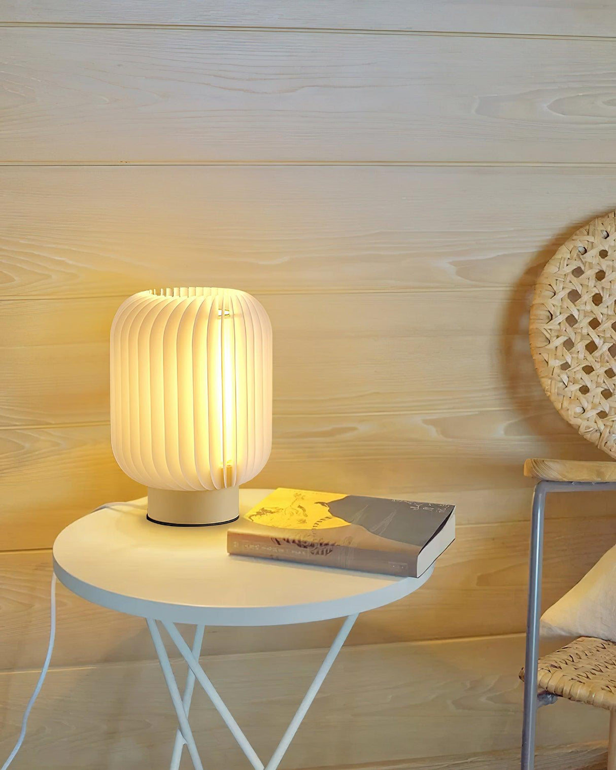 Pleated Table Lamp