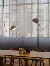 Suede Pendant Light