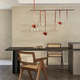 Suede Pendant Light