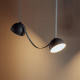 Suede Pendant Light