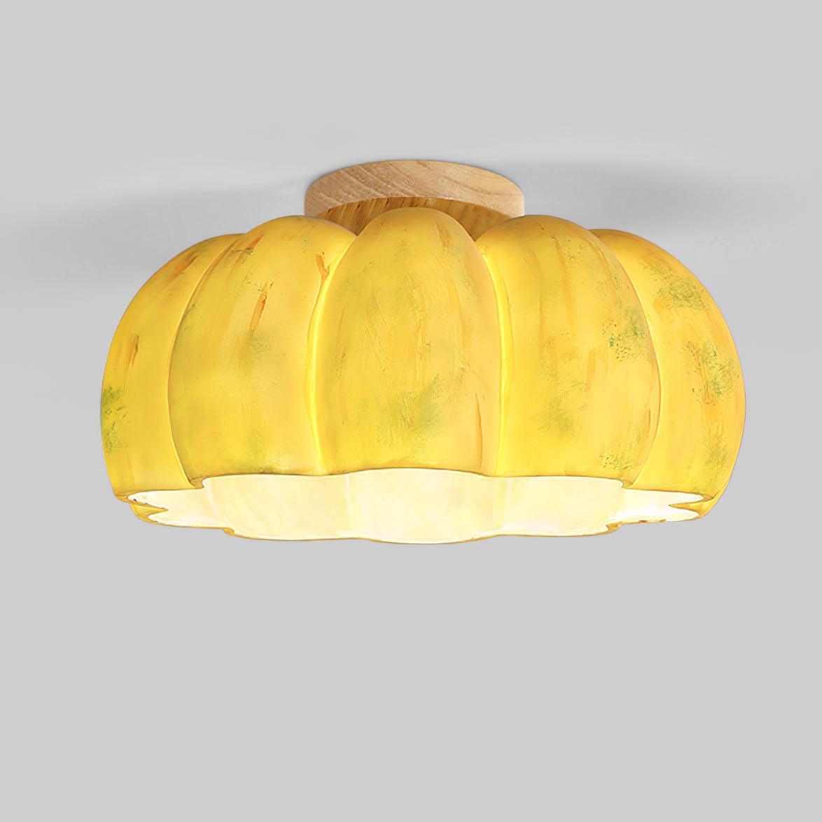 Pumpkin Ceiling Light