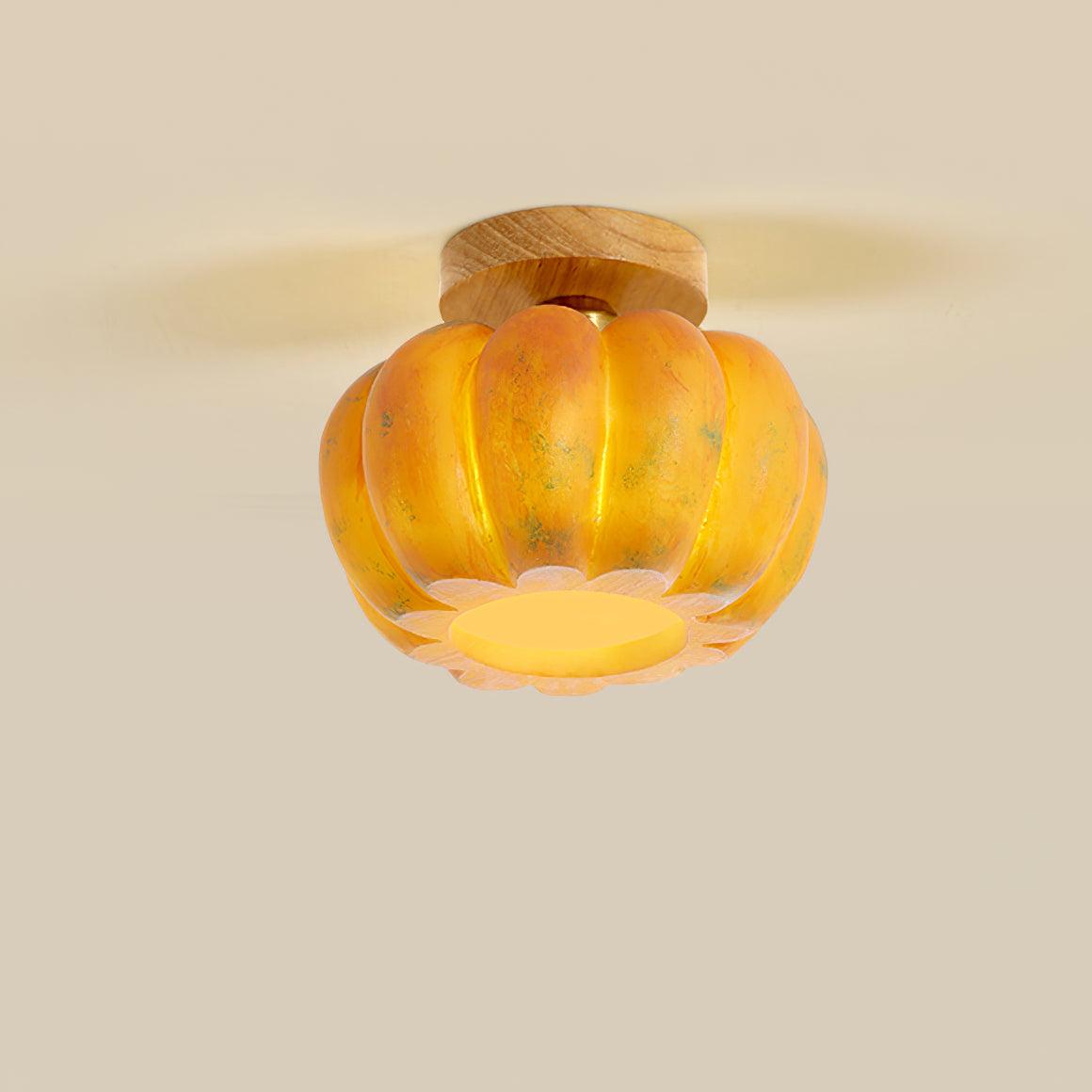 Pumpkin Ceiling Light