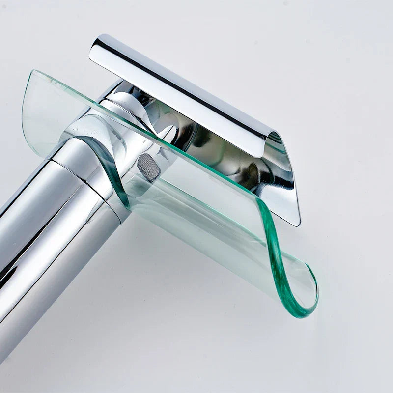 Glass Waterfall Faucet