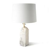 Raw Alabaster Table Lamp