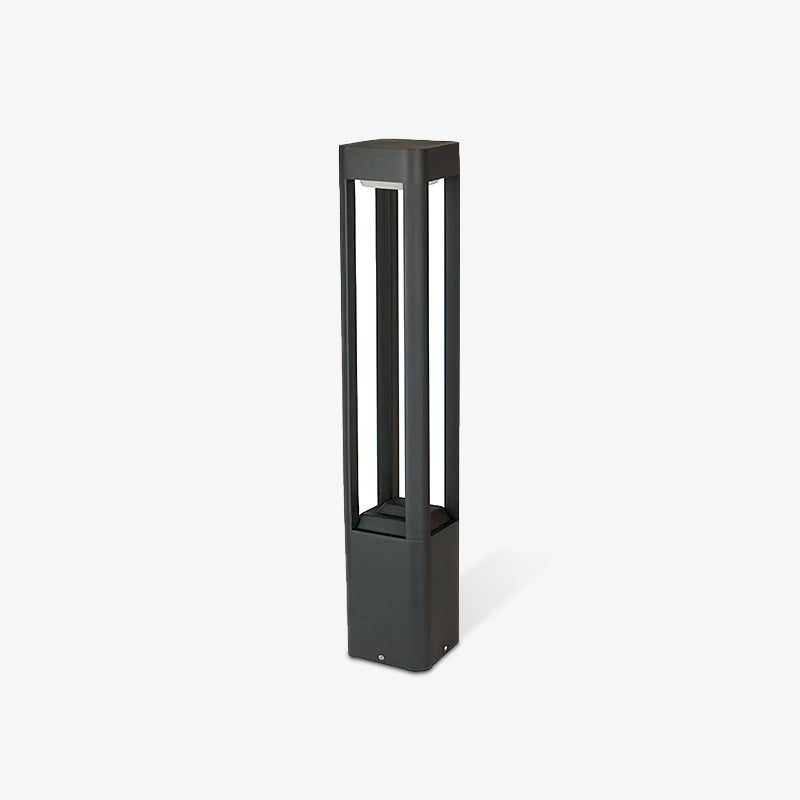 Rectangular Column Garden Light