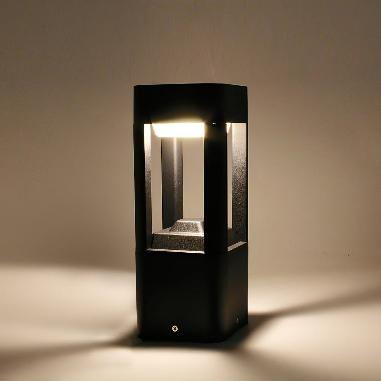 Rectangular Column Garden Light