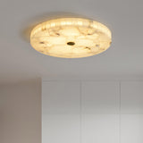 Round Alabaster Ceiling Lamp