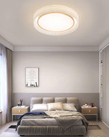 Round Pleated Ceiling Lamp