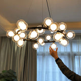 Elena - Modern Glass Globe Chandelier